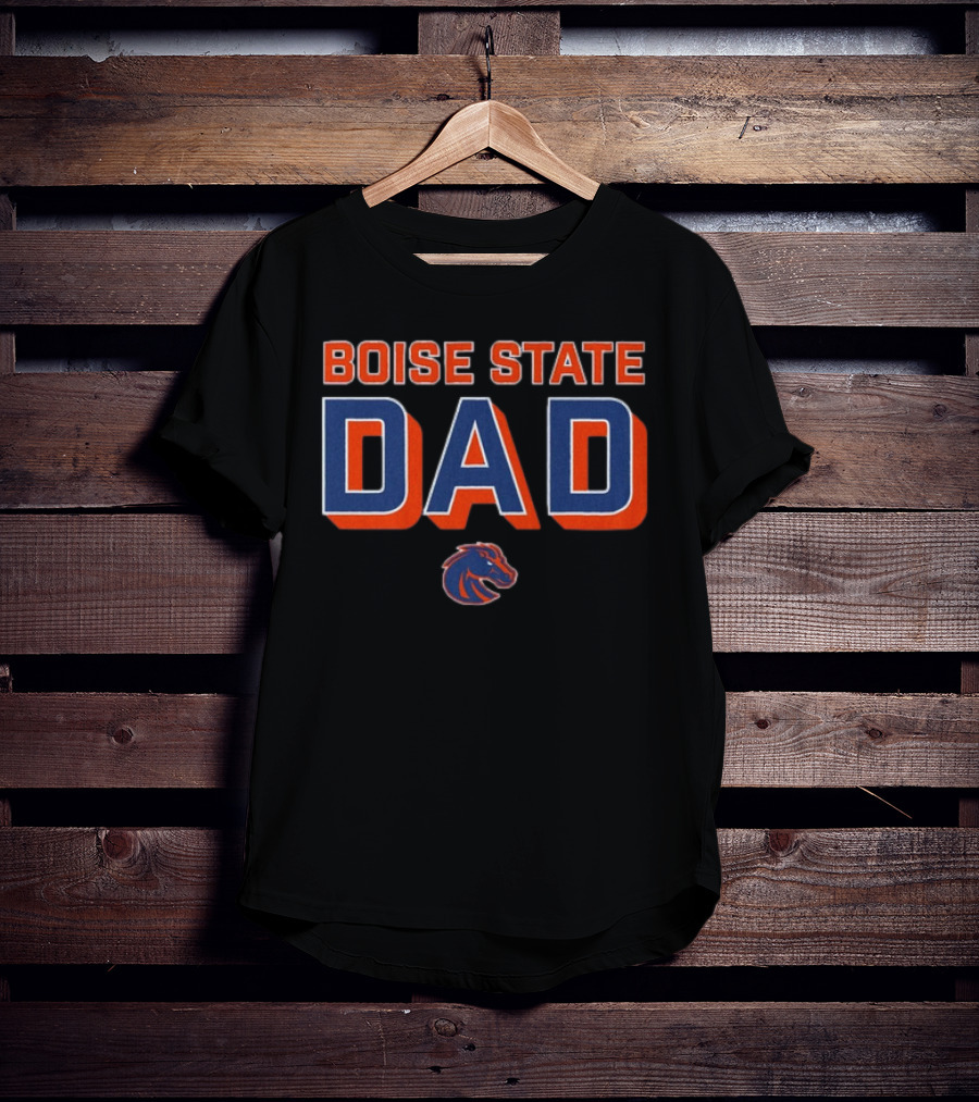 Boise State Broncos Logo Boise State Dad T-Shirt