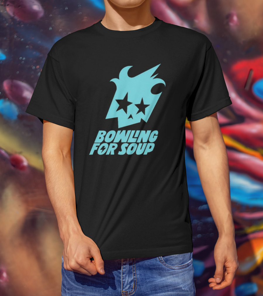 Bowling For Soup Star Face Graphic 2025 T-Shirt
