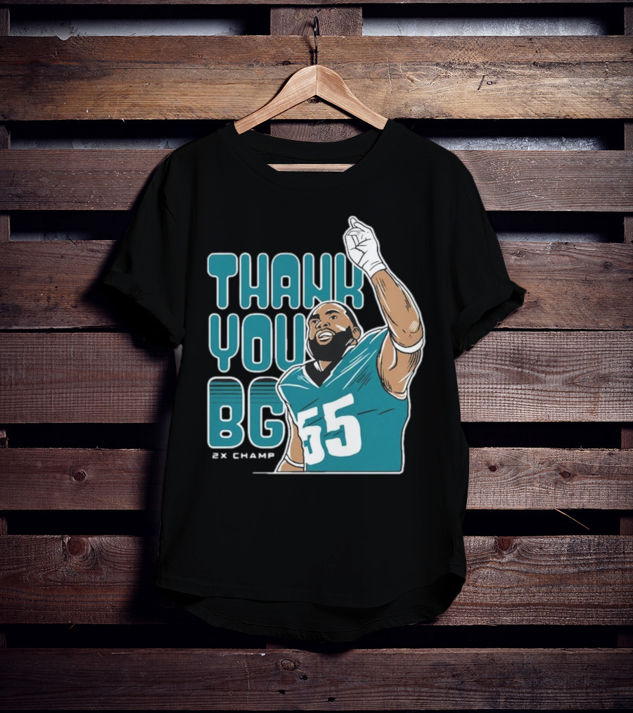 Brandon Graham Thank You BG T-Shirt