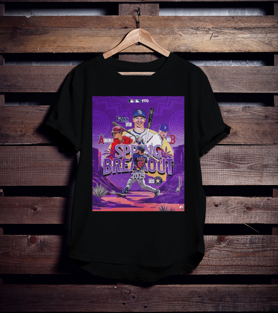 Brayden Taylor Cole Fontenelle Payton Tolle Tommy Sacco MLB Baseball Spring Breakout 2025 T-Shirt