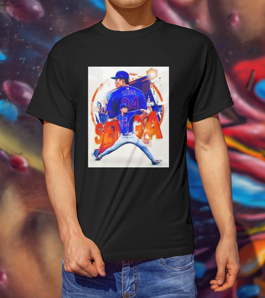 Bright Lights Senga Kodai New York Mets T-Shirt
