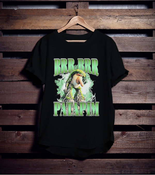 Brr Brr Patapim Italian Brainrot Meme T-Shirt