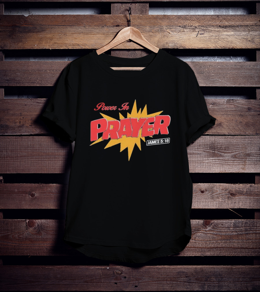 Bryce Crawford Merch Power In Prayer 90’s Cartoon T-Shirt