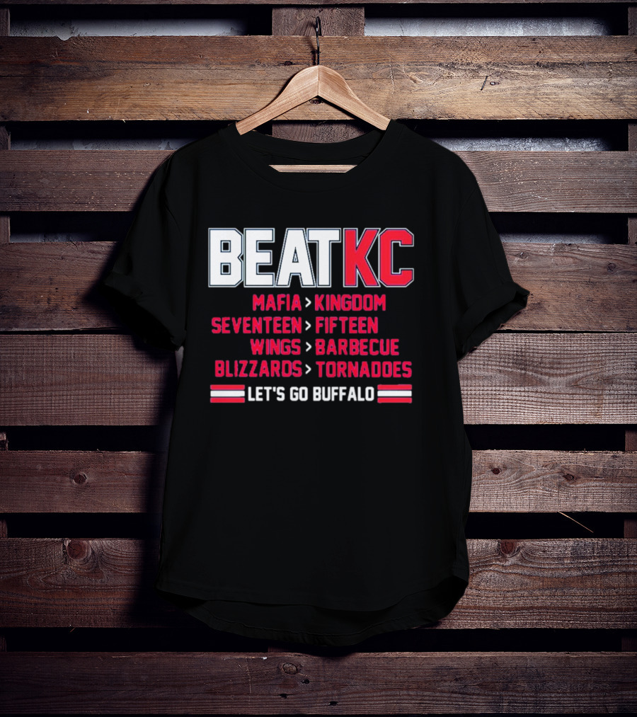 Buffalo Bills BeatKC Let’s Go Buffalo T-Shirt
