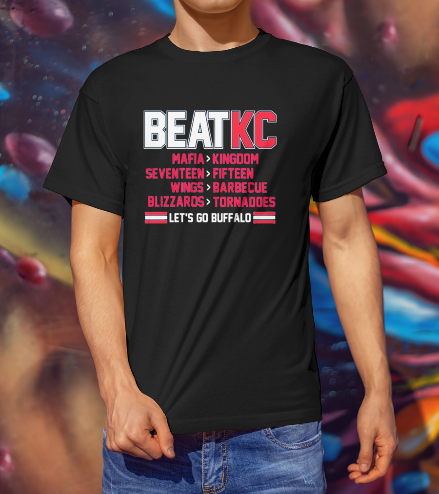 Buffalo Bills BeatKC Let’s Go Buffalo T-Shirt