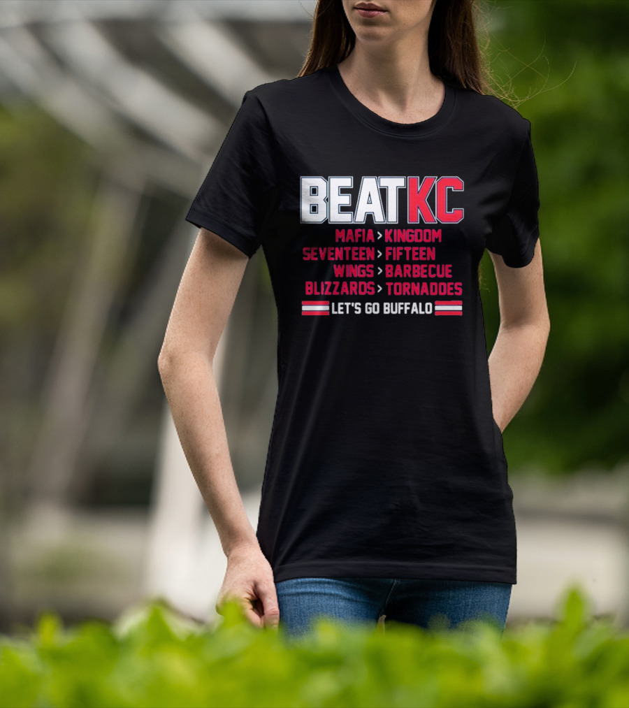Buffalo Bills BeatKC Let’s Go Buffalo T-Shirt