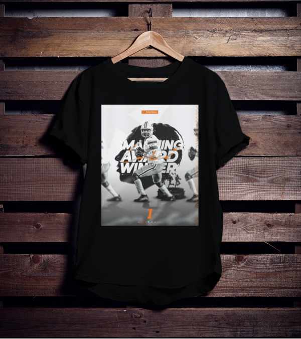 Cameron Ward Is Your Manning Award Winner Miami Hurricanes Football T-Shirt