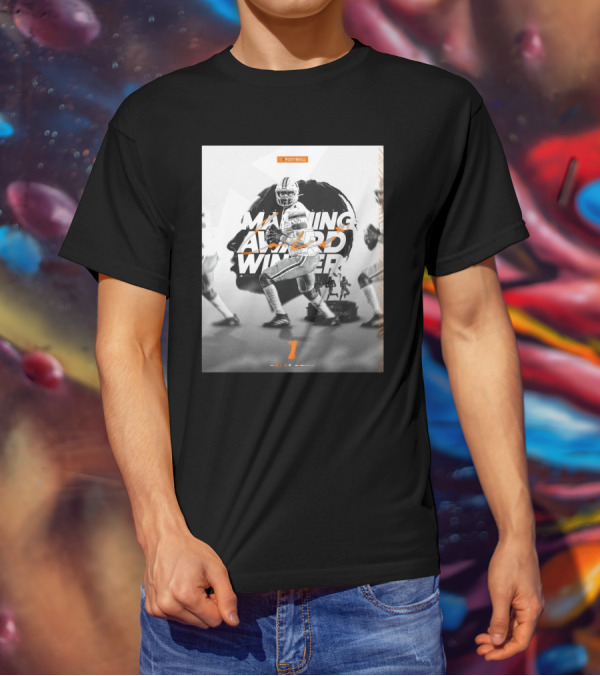 Cameron Ward Is Your Manning Award Winner Miami Hurricanes Football T-Shirt
