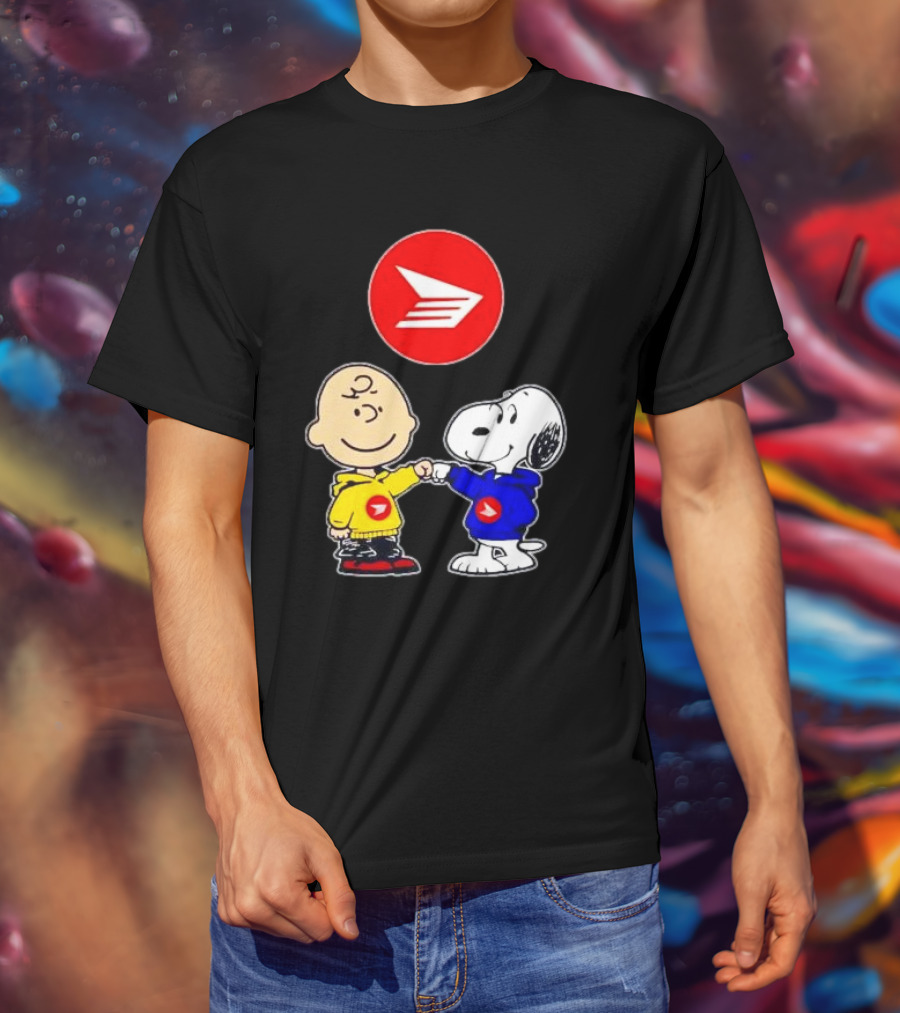 Canada Post Charlie Brown And Snoopy T-Shirt