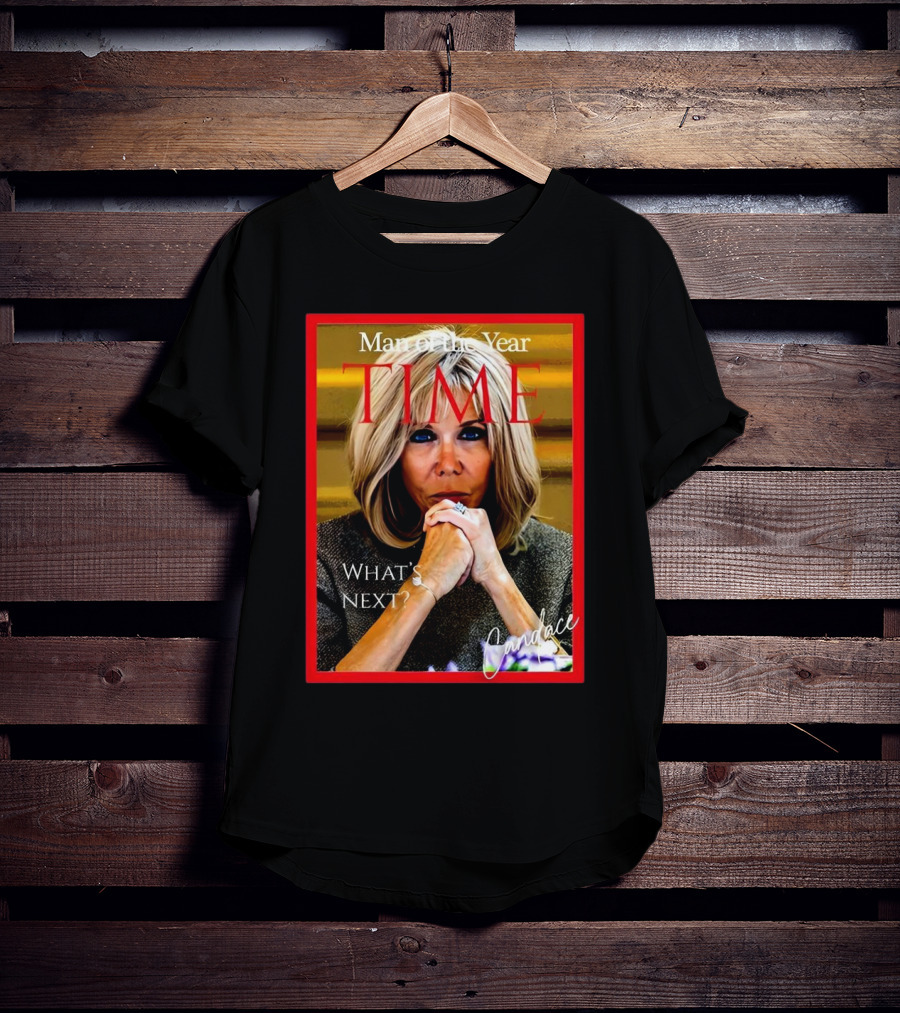 Candace Owens Brigitte Macron Man Of The Year Time T-Shirt