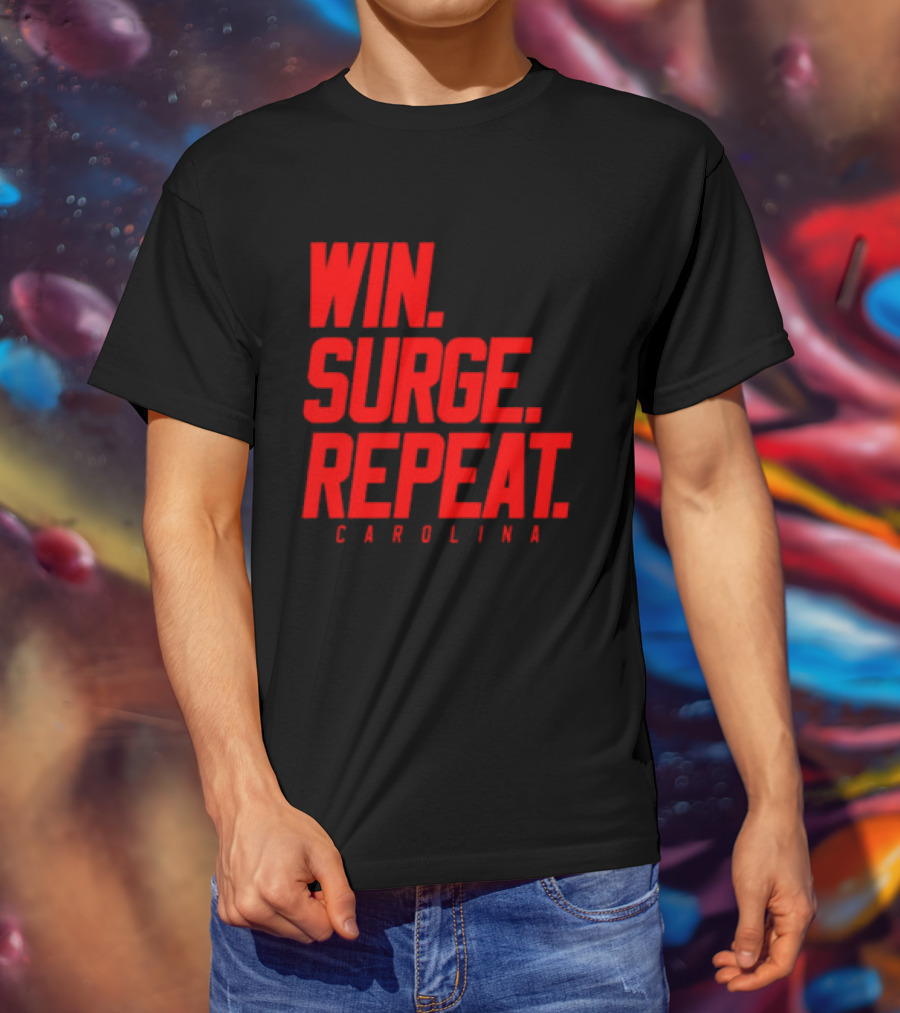 Carolina Hurricanes Win Surge Repeat T-Shirt