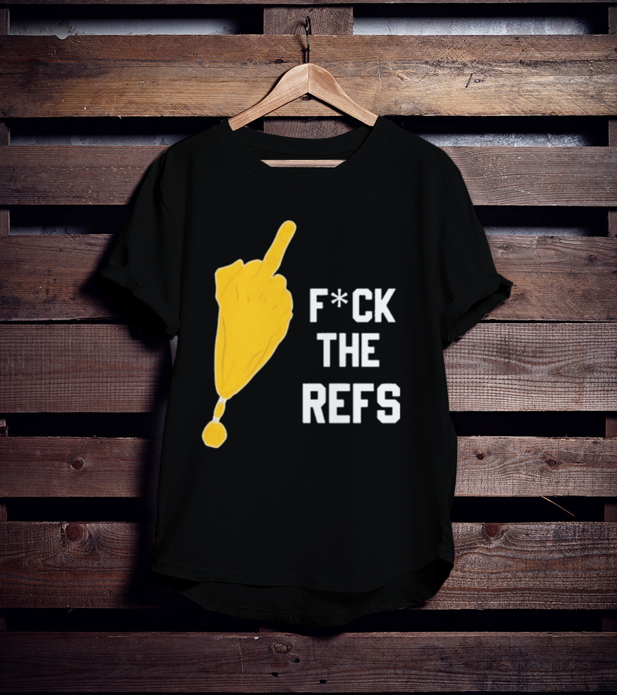 Censored Fuck The Refs Flag T-Shirt
