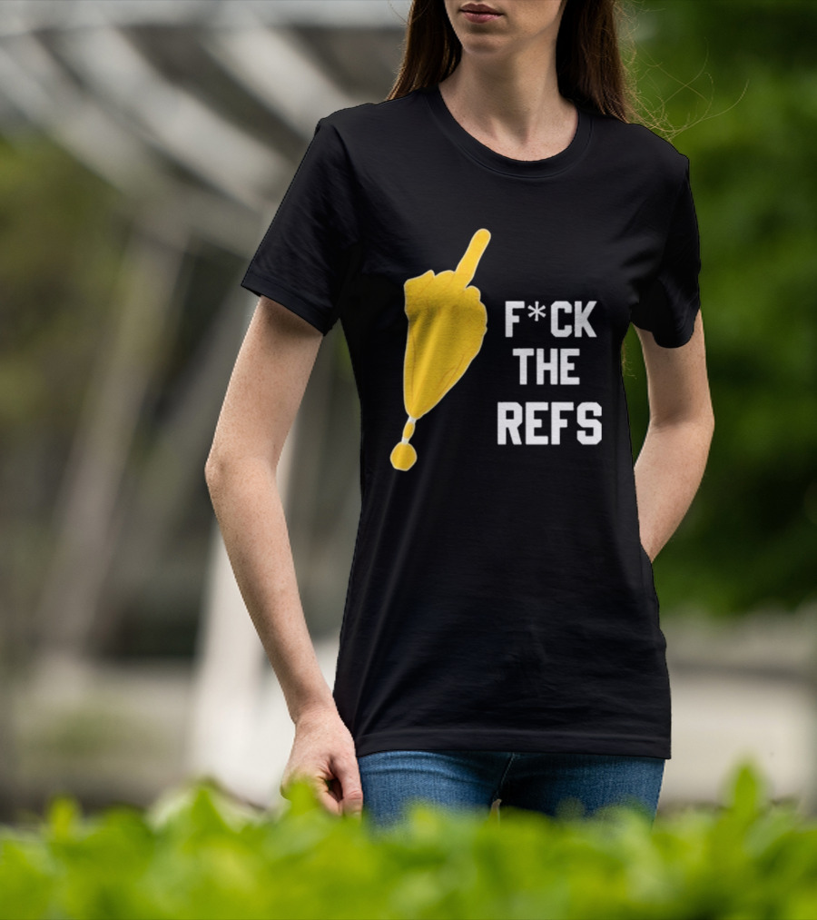 Censored Fuck The Refs Flag T-Shirt
