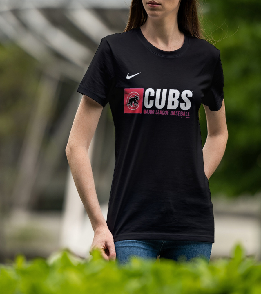 Chicago Cubs Team Block Major League Baseball T-Shirt