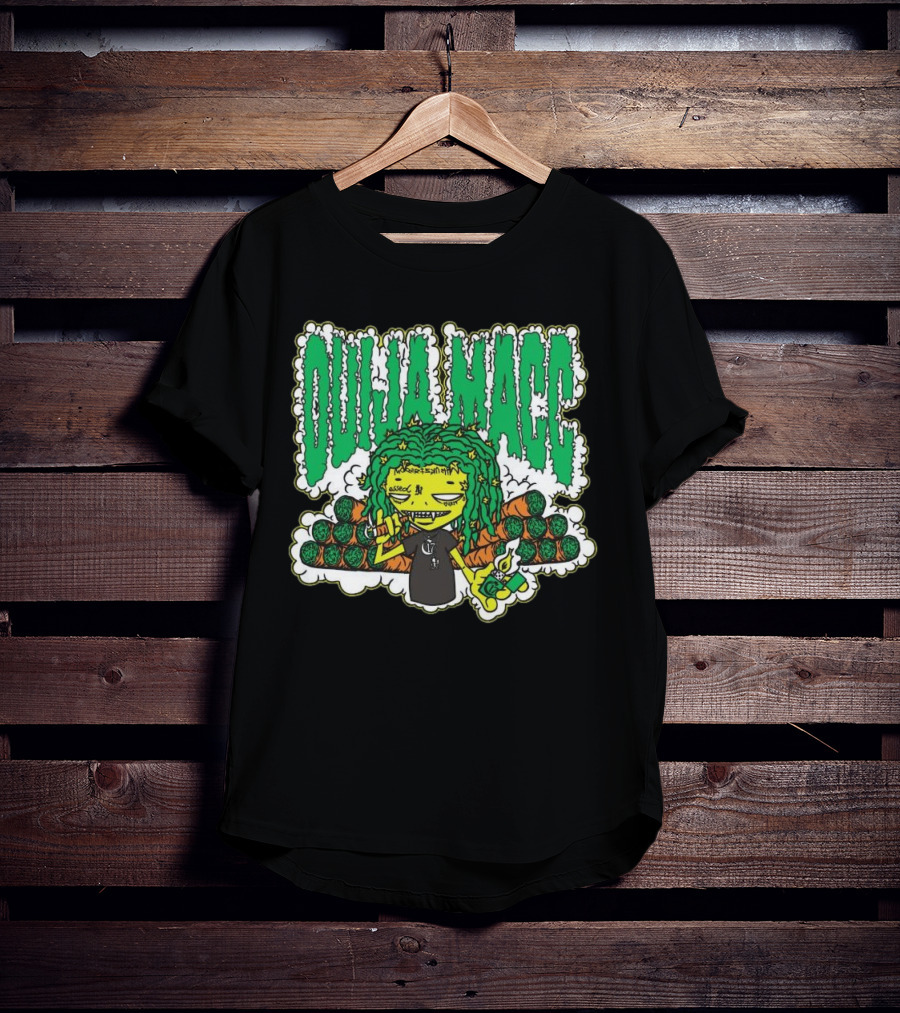 Chapter 17 Records Ouija Macc Stank-Nuggalo 17 Blunts Green T-Shirt