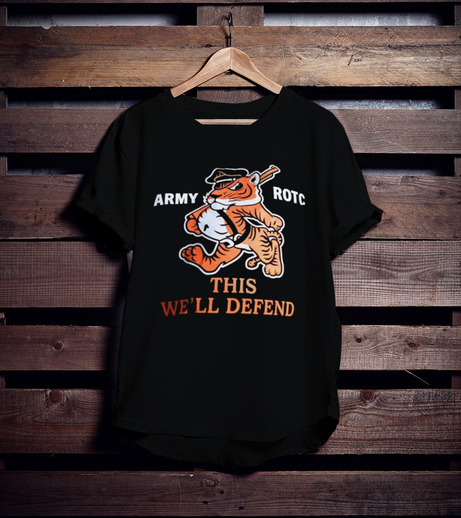 Clemson Tigers Army Rotc This We’ll Defend T-Shirt