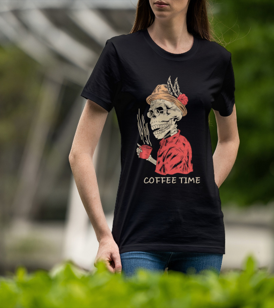 Cowboy Coffee Time T-Shirt
