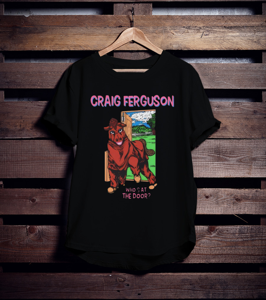 Craig Ferguson Who’s At The Door Painting T-Shirt