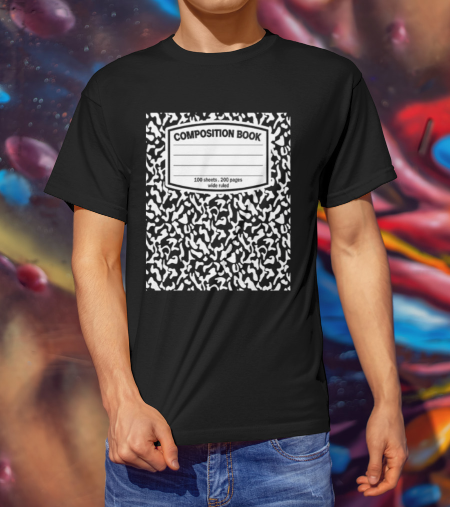 Composition Book Notebook T-Shirt