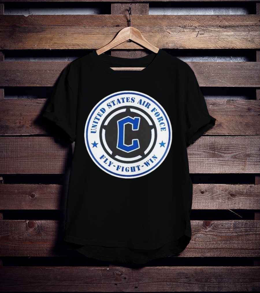 Cleveland Guardians United States Air Force Fly Fight Win Military Appreciation Night 2025 T-Shirt