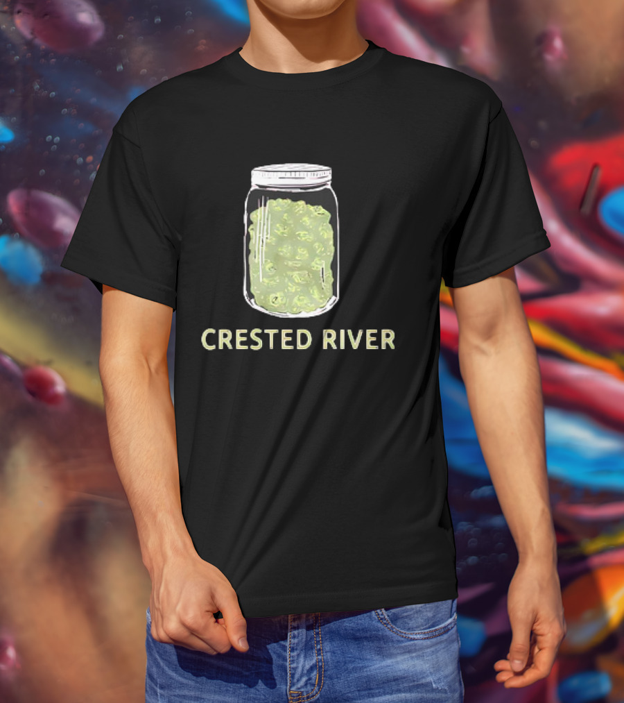 Crested River Jar Of Green Buds T-Shirt