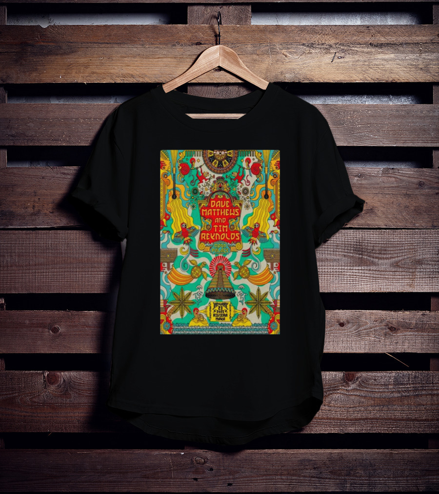 Dave Matthews And Tim Reynolds Moon Palace Riviera Maya, MX Jan 23 2025 Event T-Shirt