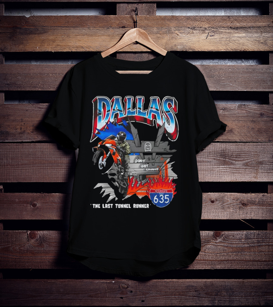 Dallas Ghost Racing The Last Tunnel Runner T-Shirt