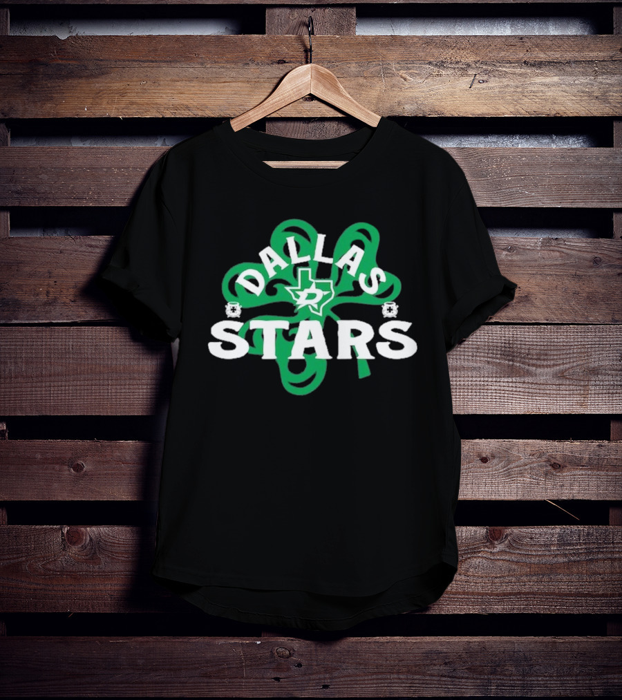 Dallas Hockey St. Patrick’s Day Richmond Shamrock T-Shirt