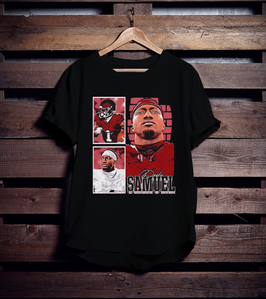 Deebo Samuel Washington Commanders NFLPA Football Signature Vintage T-Shirt