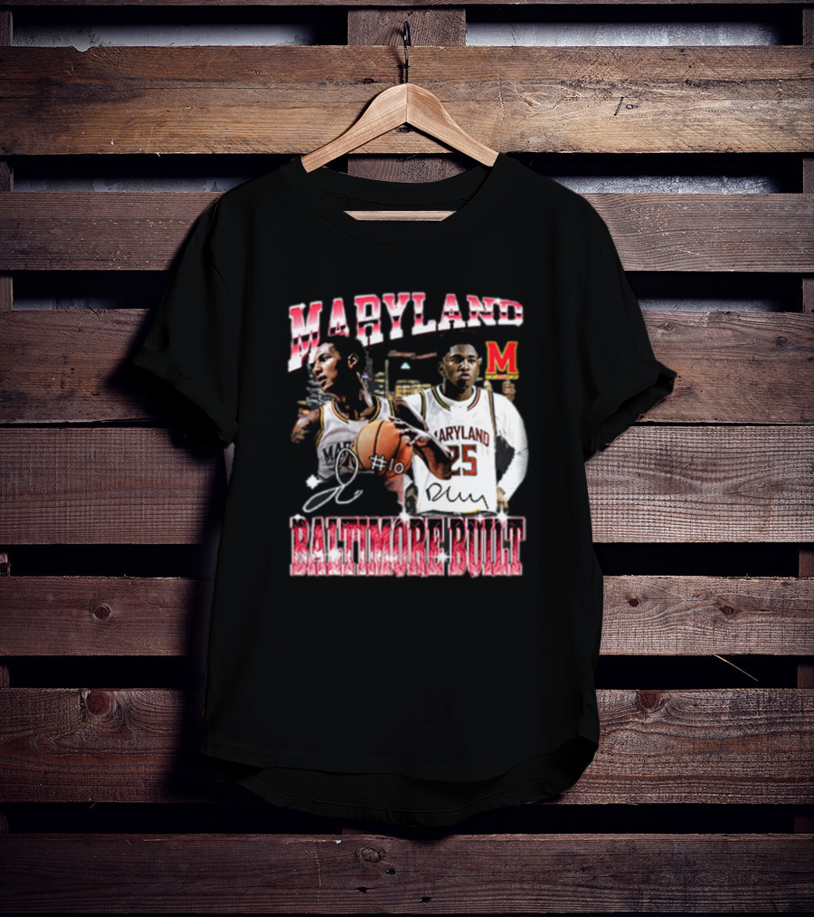 Derik Queen And Julian Reese Baltimore Built T-Shirt
