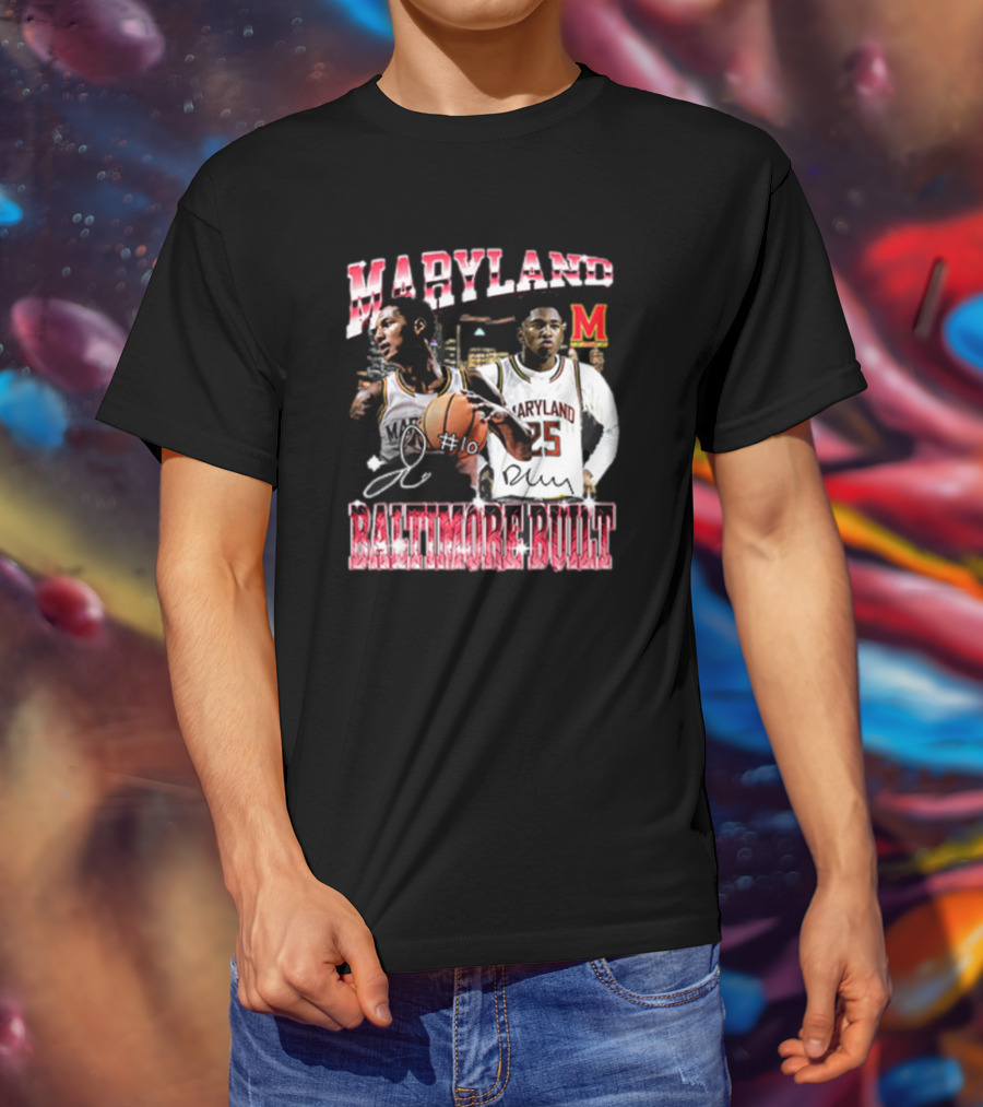 Derik Queen And Julian Reese Baltimore Built T-Shirt
