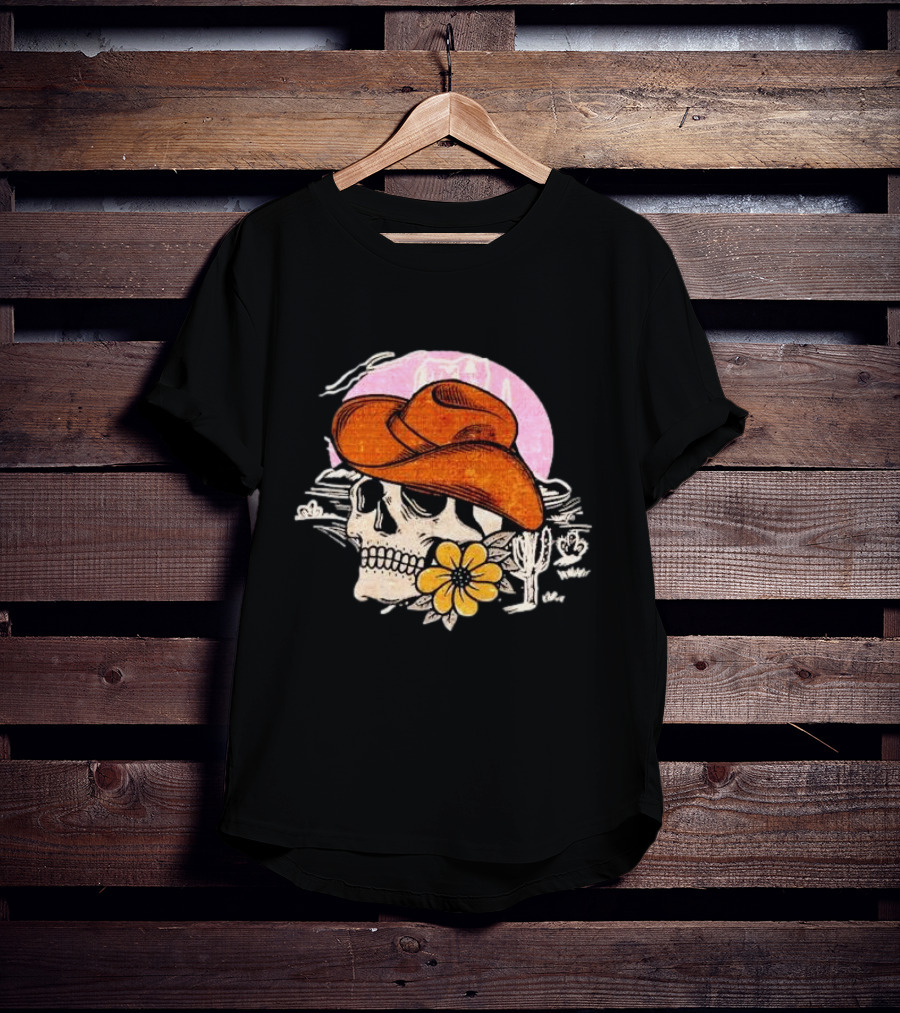 Desert Skeleton Western T-Shirt