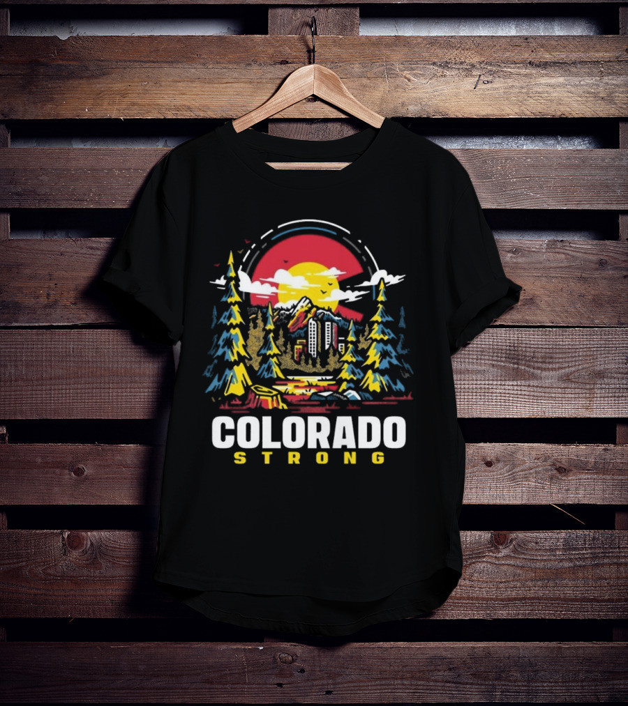 Dude Dad Colorado Strong T-Shirt