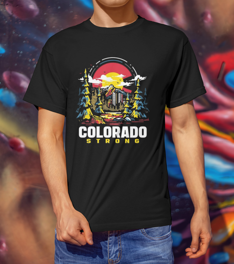 Dude Dad Colorado Strong T-Shirt