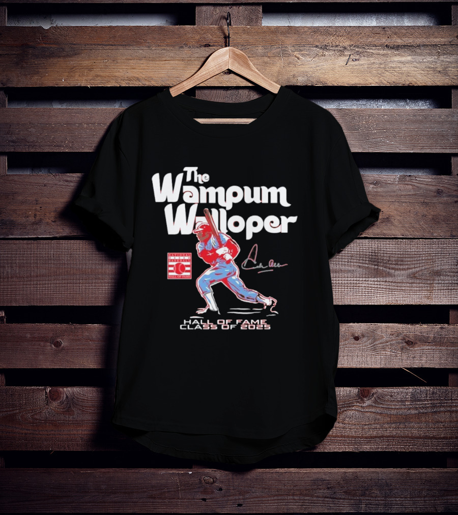 Dick Allen The Wampum Walloper Hall Of Fame Class Of 2025 T-Shirt