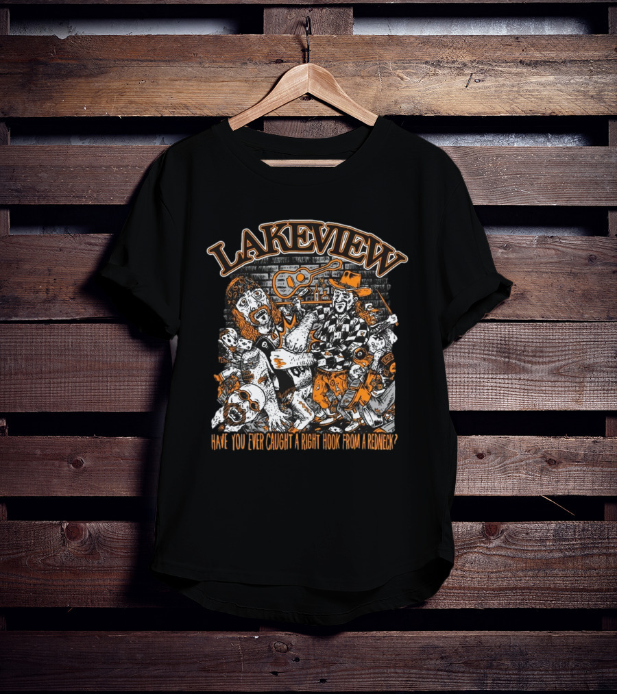 Down Right Lakeview Bar Fight T-Shirt