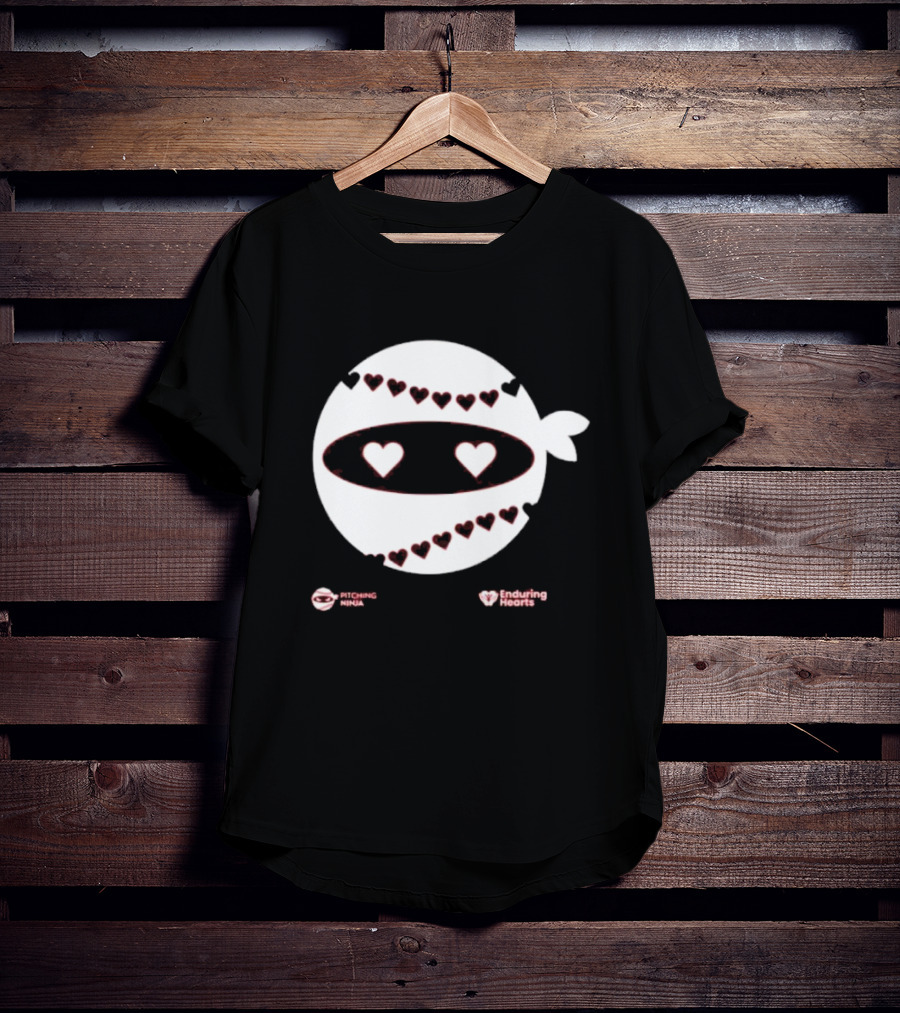 Enduring Hearts Pitching Ninja T-Shirt