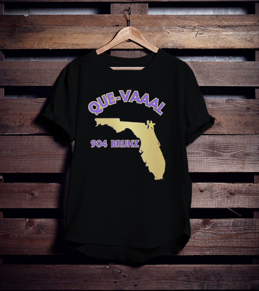 Florida State Map 904 Bruhz Que-Vaaal T-Shirt