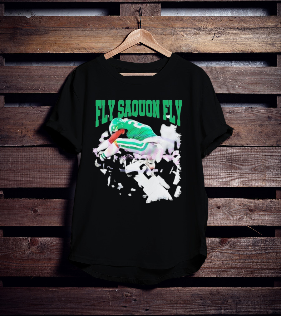 Fly Squon Fly Philadelphia Football Player T-Shirt