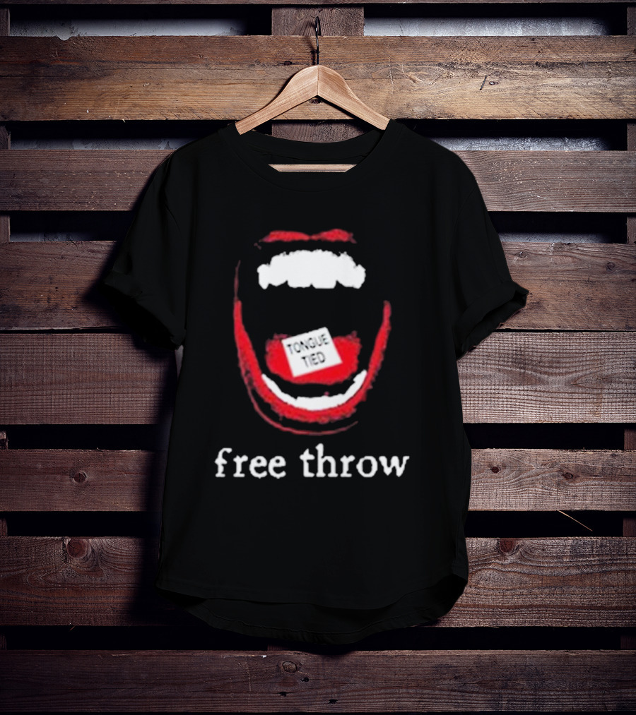 Free Throw Tongue Tied T-Shirt