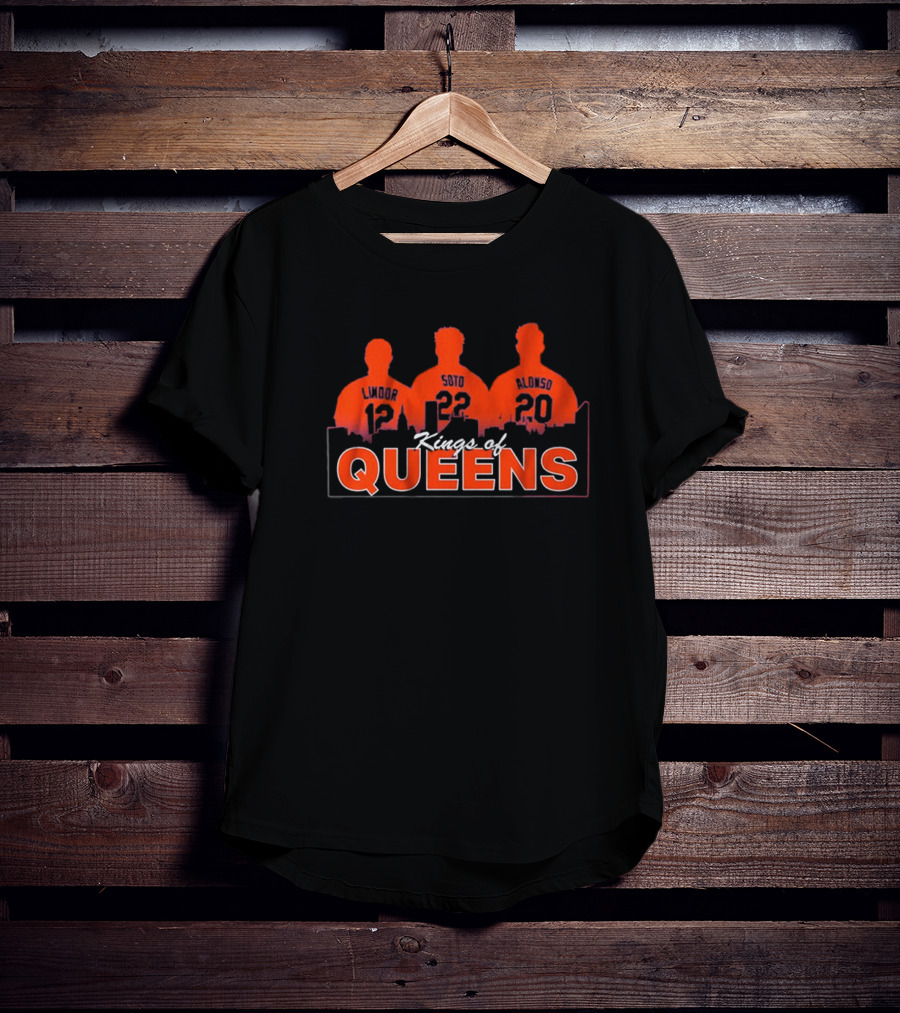 Francisco Lindor, Juan Soto, & Pete Alonso Kings Of Queens T-Shirt