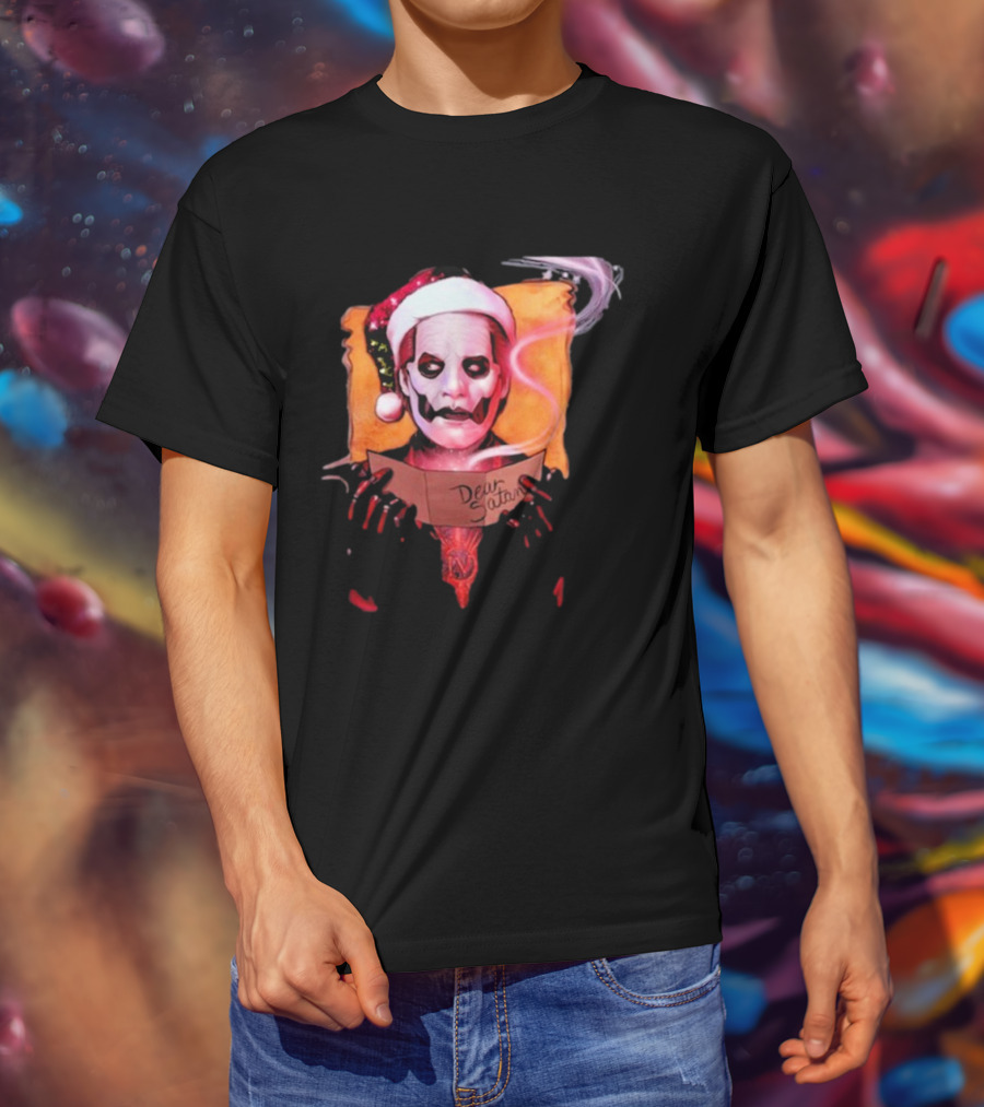 Ghost Dear Satan Christmas T-Shirt