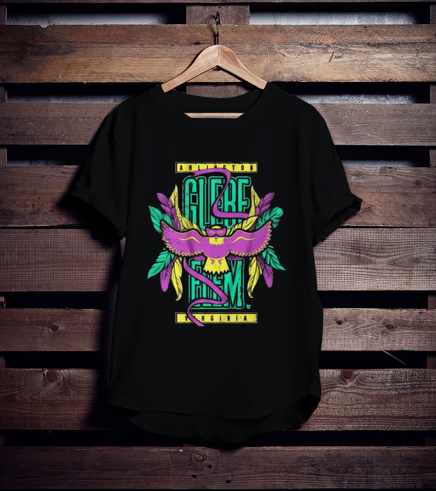 Glebe Elementary Mardi Gras Arlington Virginia T-Shirt