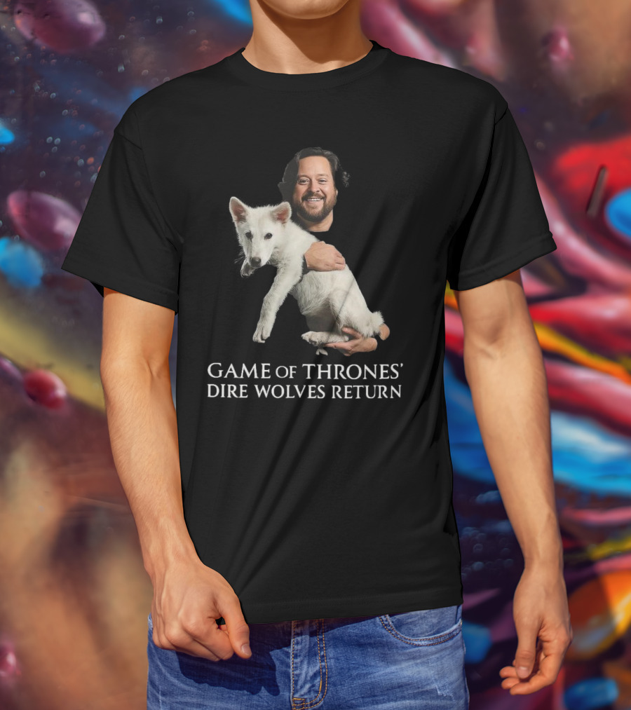 Game Of Thrones’ Dire Wolves Return Special T-Shirt