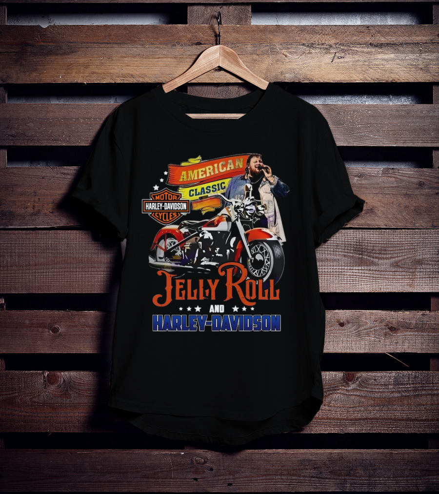 Harley Davidson – Jelly Roll American Classic Signature T-Shirt