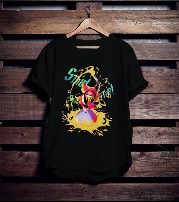 Hazbin Hotel Niffty Gold Glitter T-Shirt