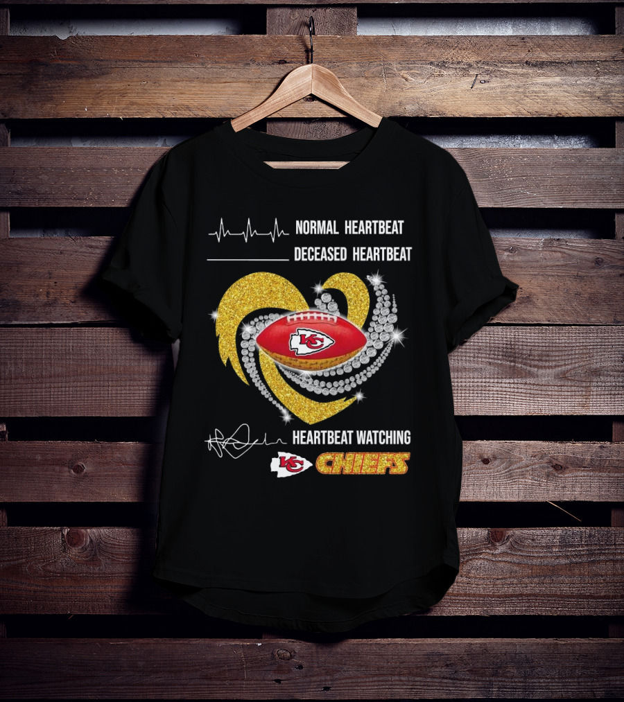 Heartbeat Ing Kansas City Chiefs 2025 T-Shirt