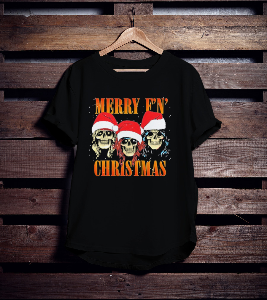 Guns N’ Roses Merry F’N’ Christmas T-Shirt
