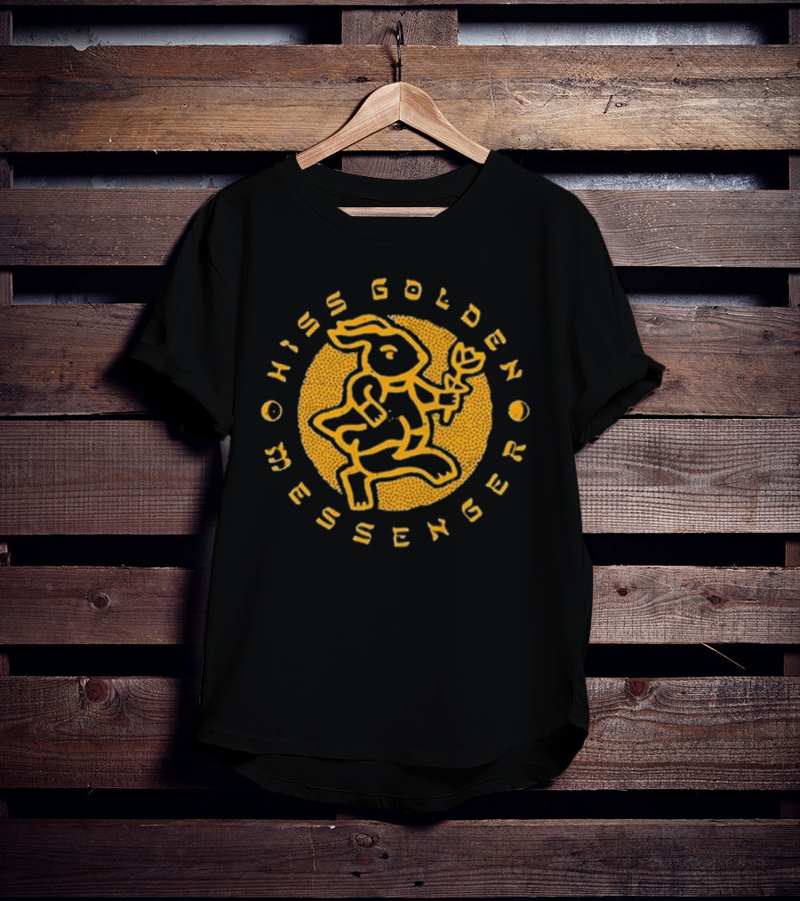 Hiss Golden Messenger Acid Rabbit T-Shirt