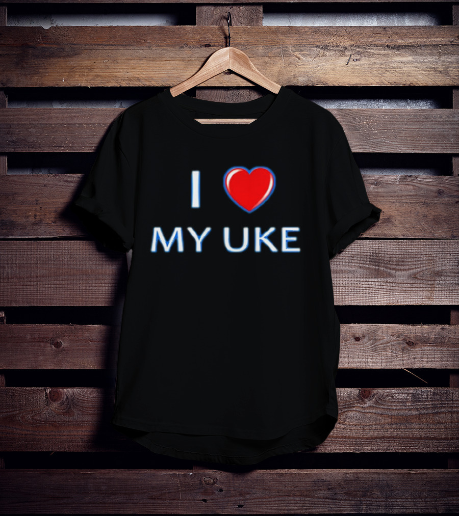 I Love My Uke T-Shirt